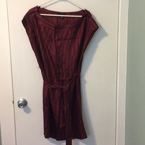 Kenneth Cole Silk Print Dress